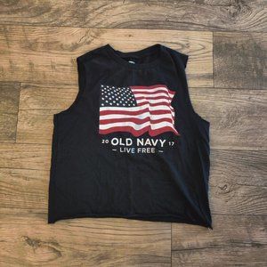 Old Navy Live Free Sleeveless T shirt Size M